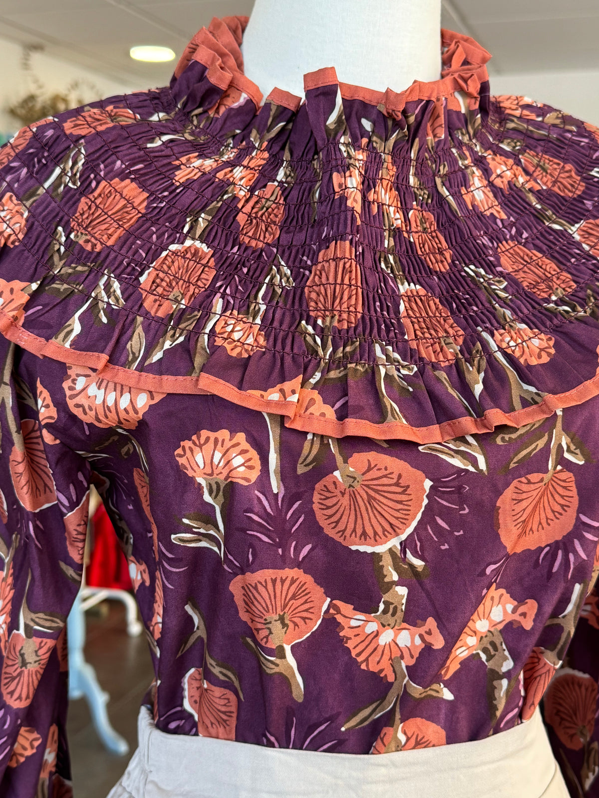 Blusa Emma Buganvilla