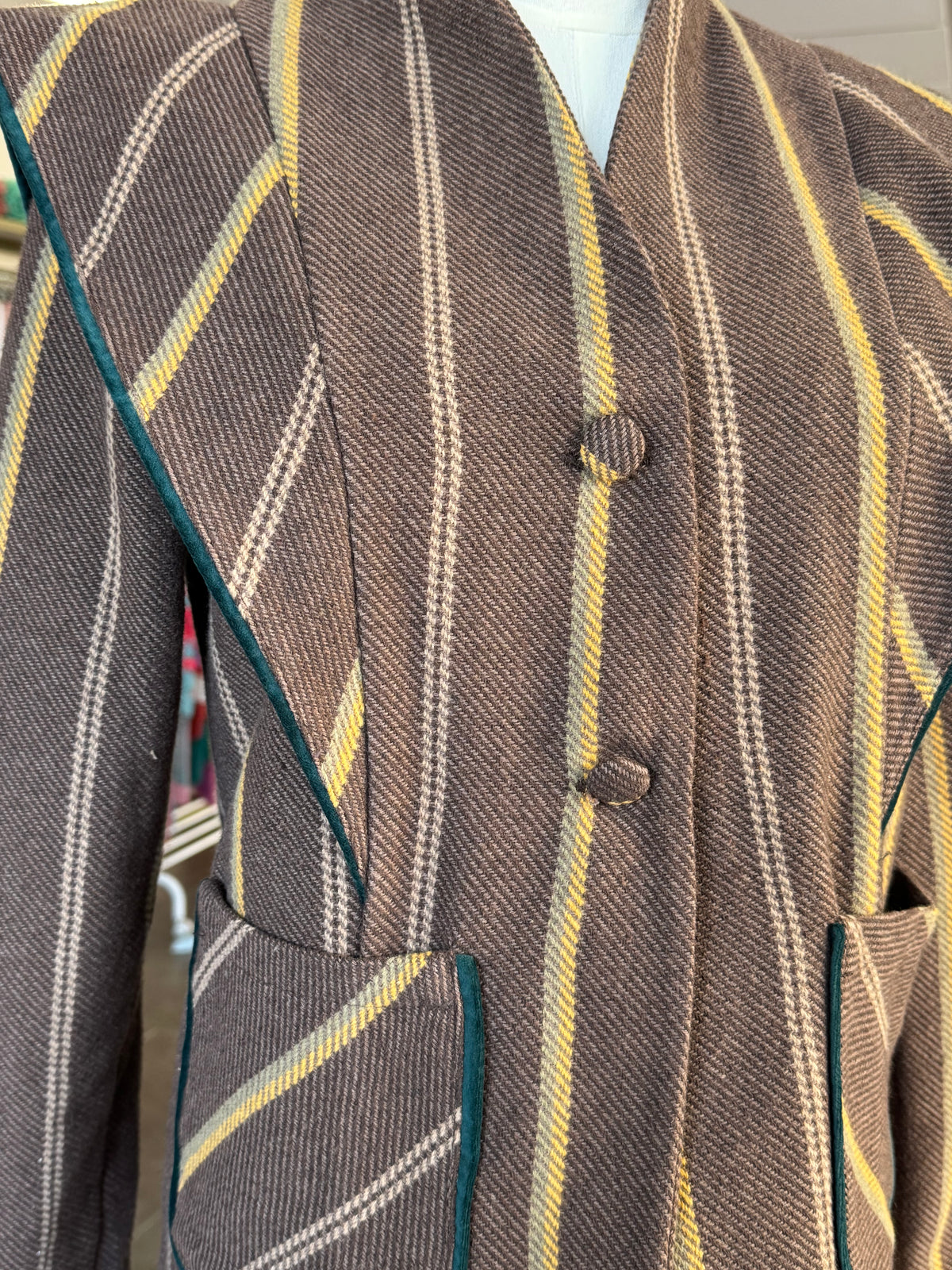 Chaqueta de Paño Marrón
