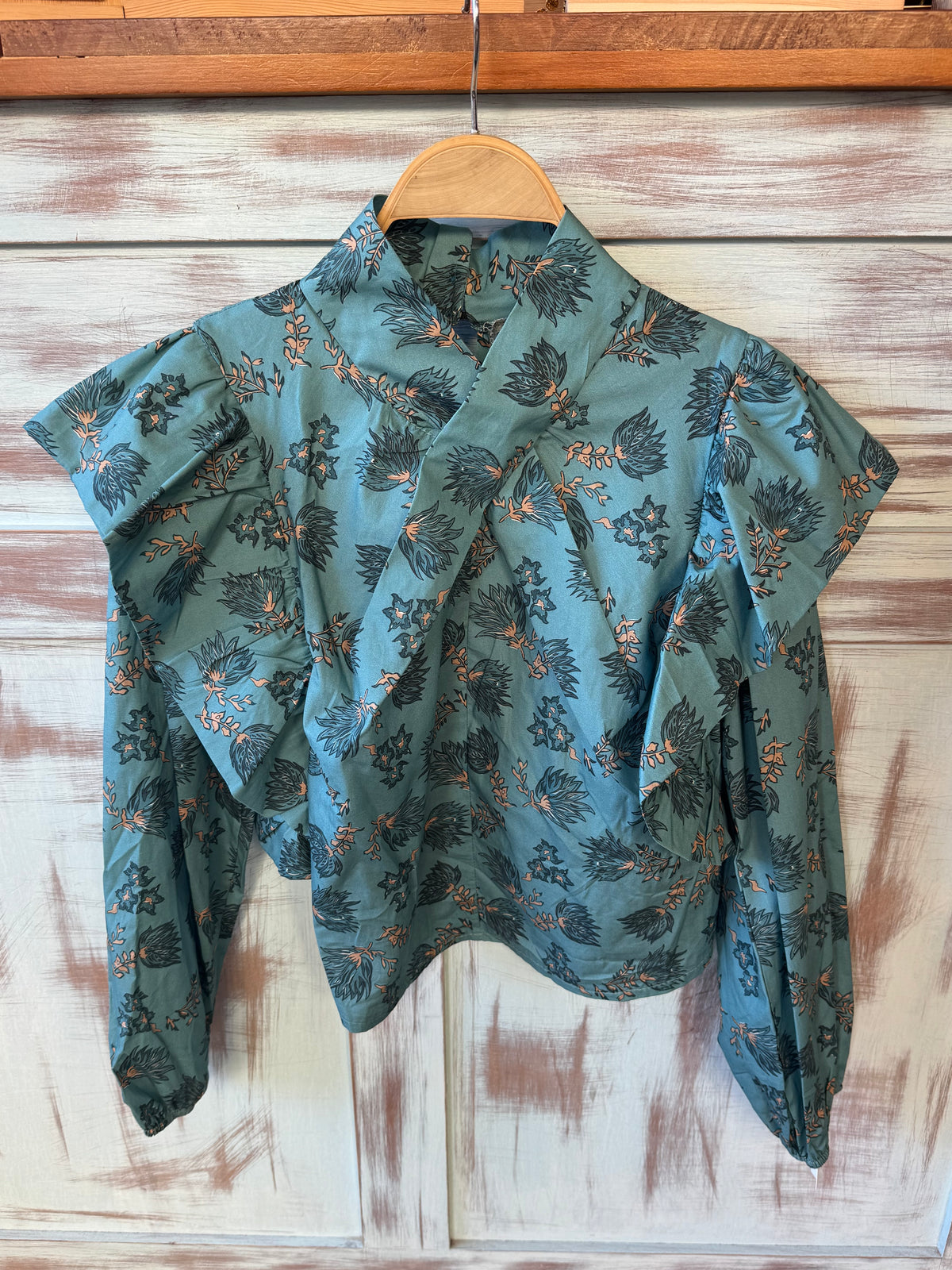 Blusa Lara Turquesa