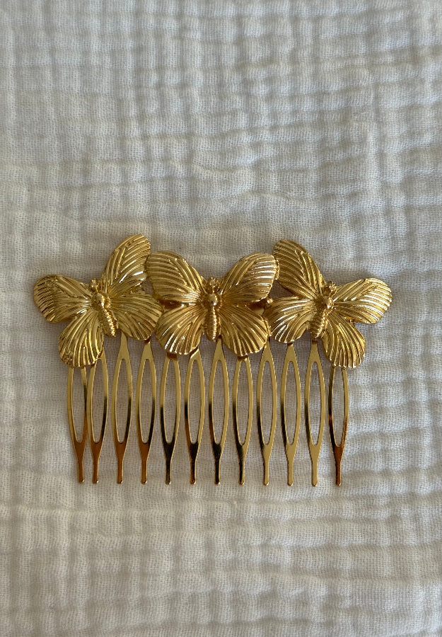 Peinecillo triple mariposa