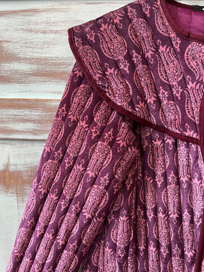 Chaqueta Olivia Burdeos