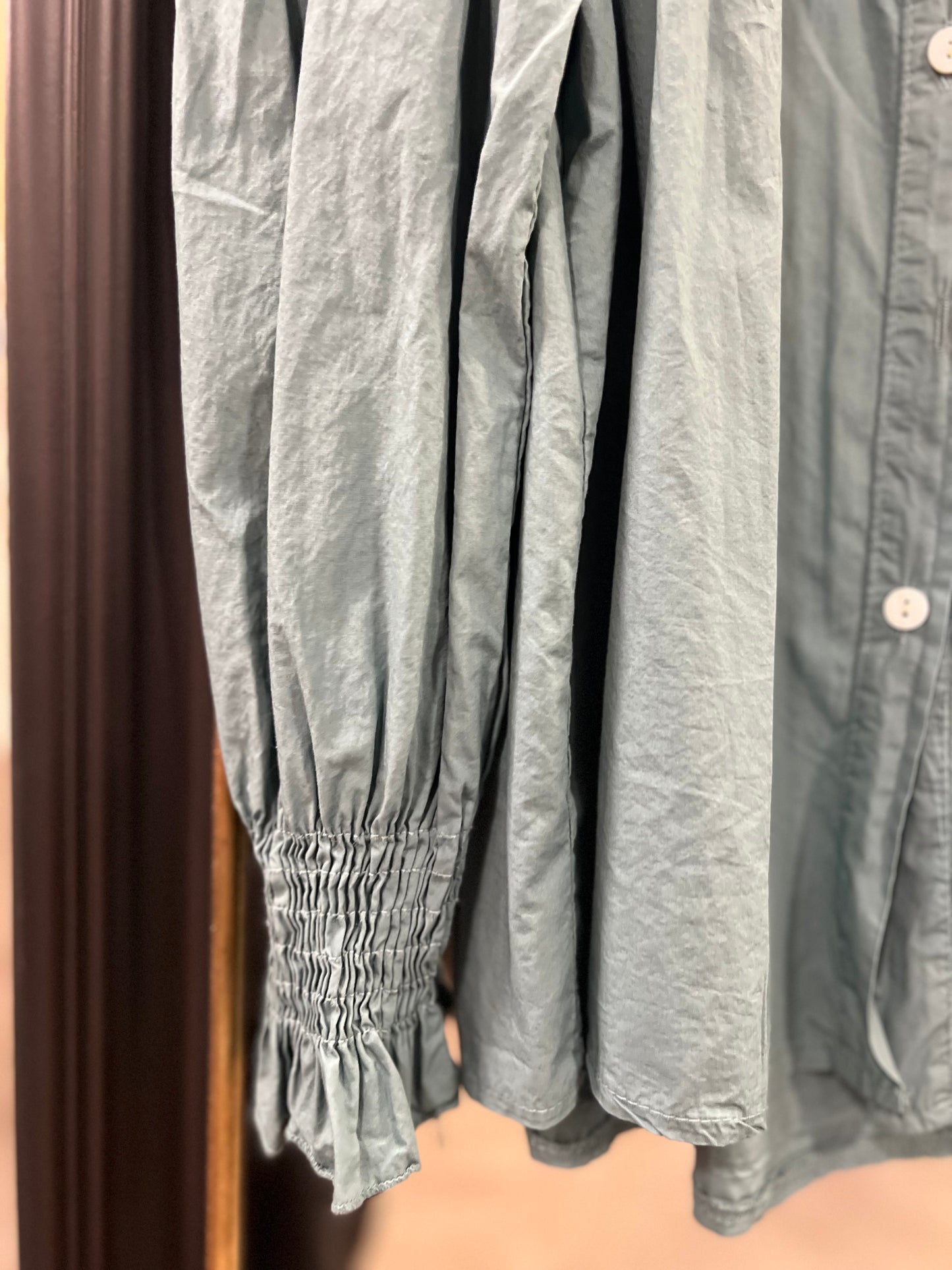 Camisa Ángela Verde Agua