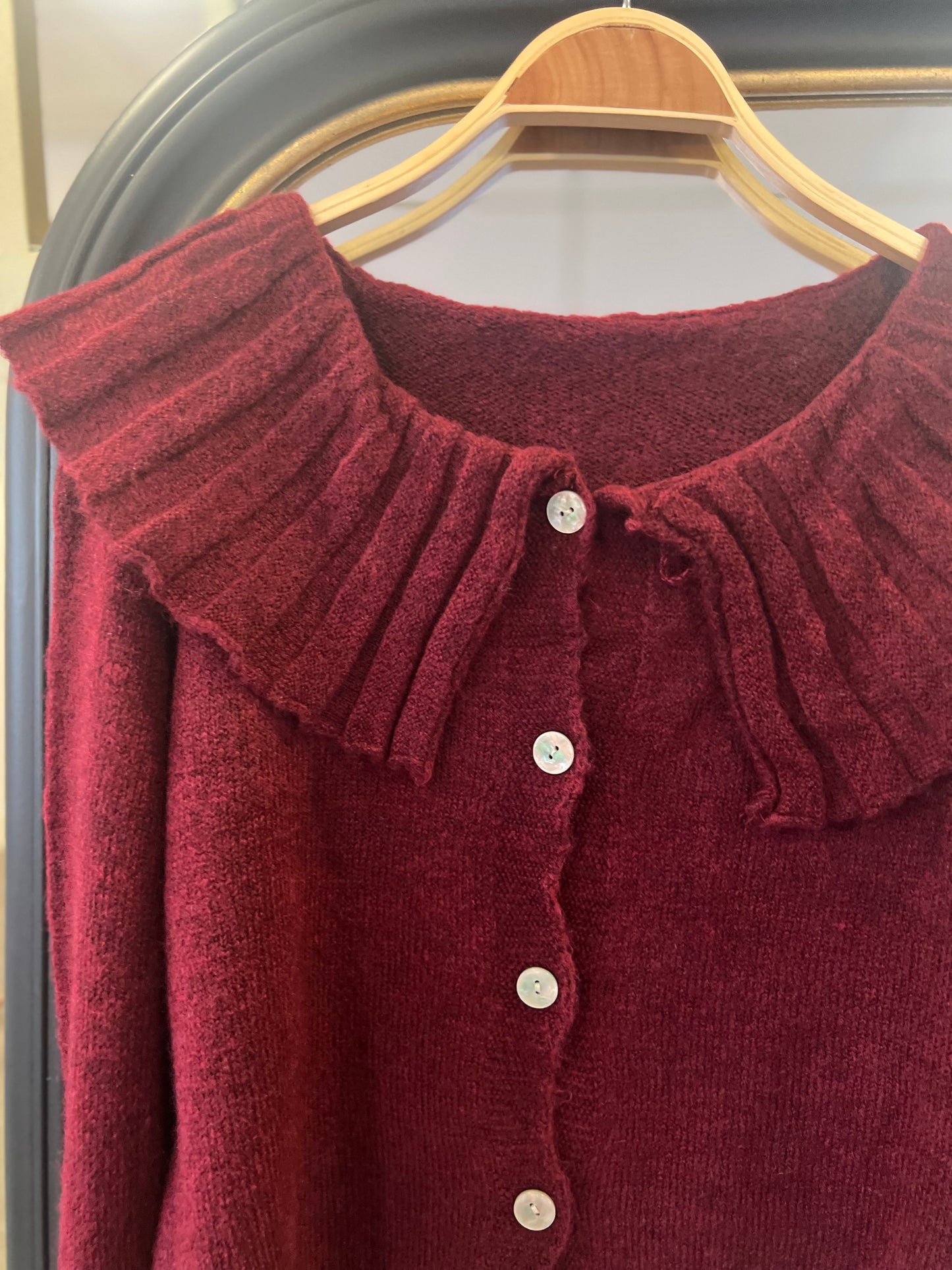 Jersey Coral Burdeos