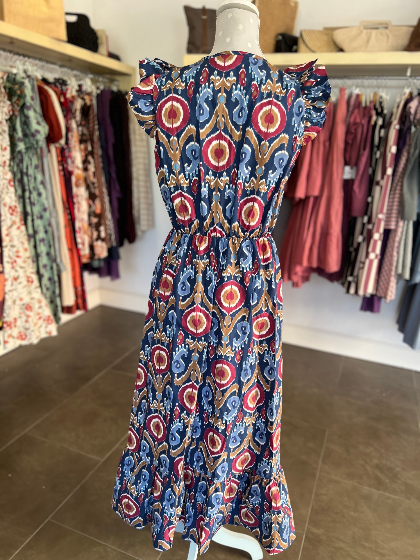 Vestido Elena Azul