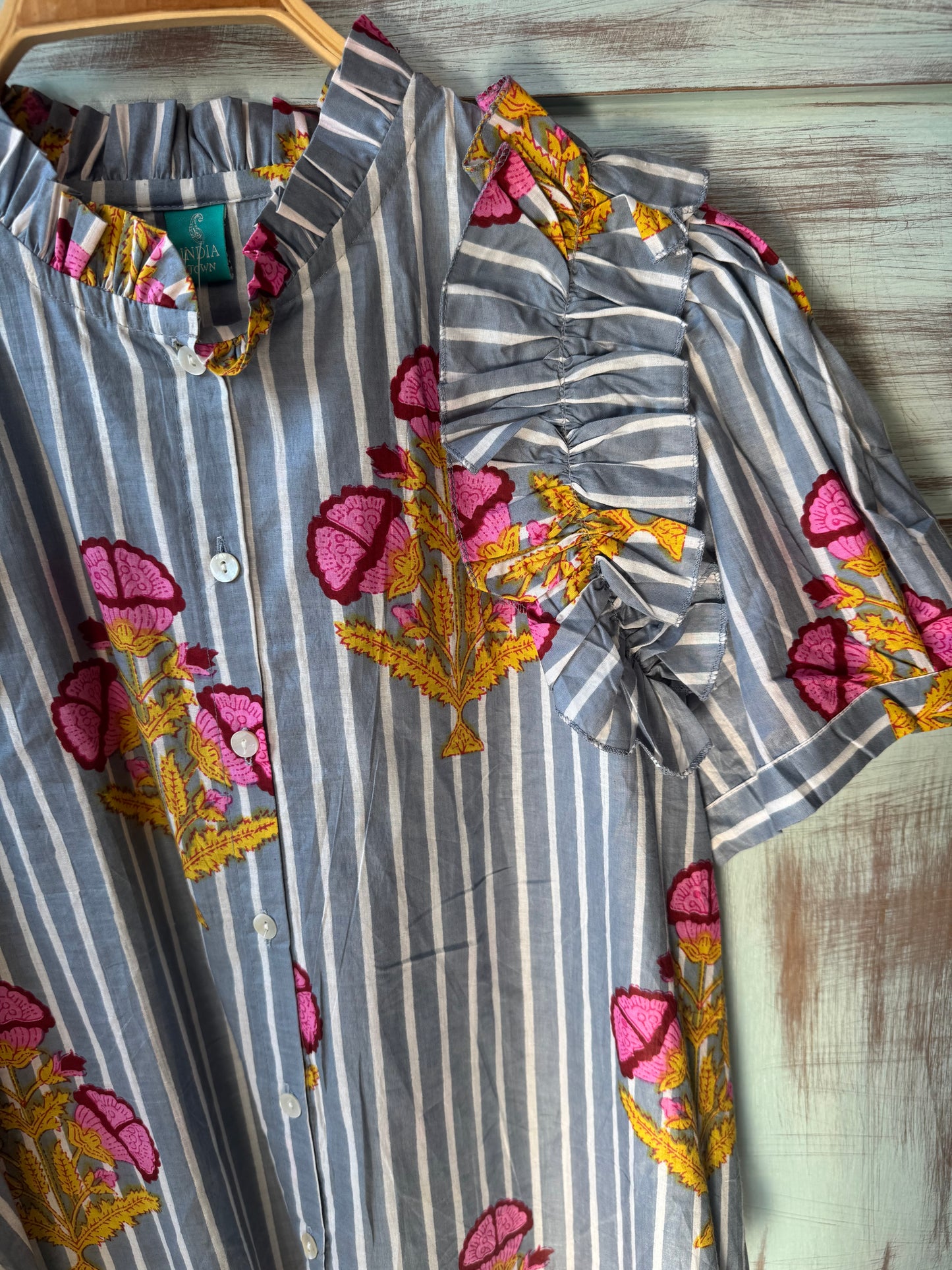 Camisa Estampada Flores