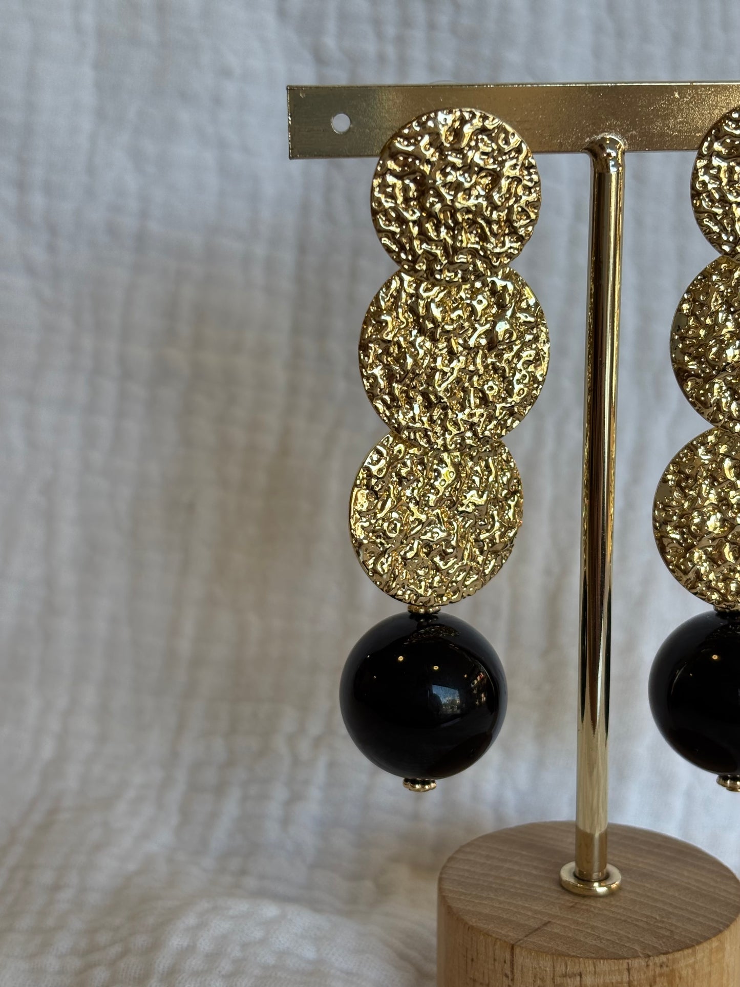 Pendiente Cádiz Negro