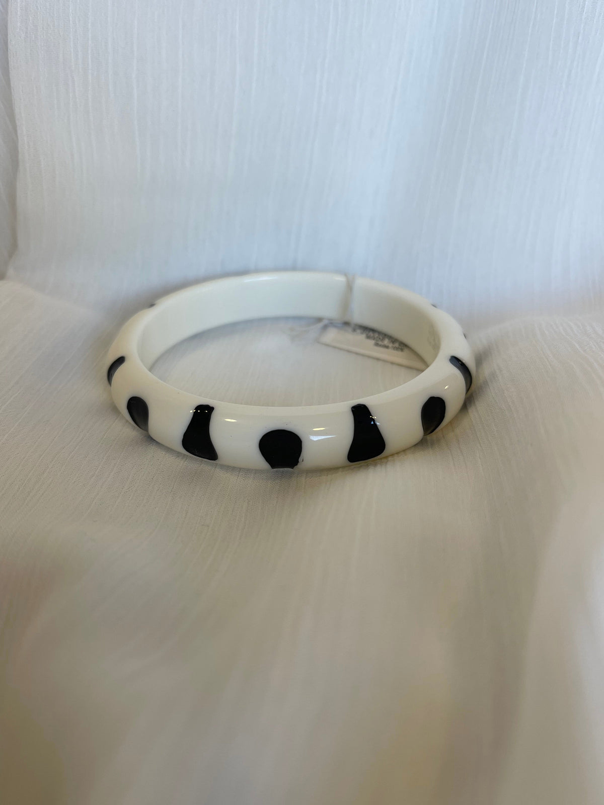Pulsera Manchas Blanco y Negro