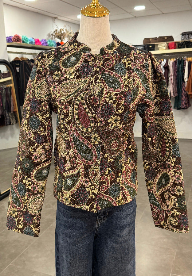 Chaqueta Cayetana marron
