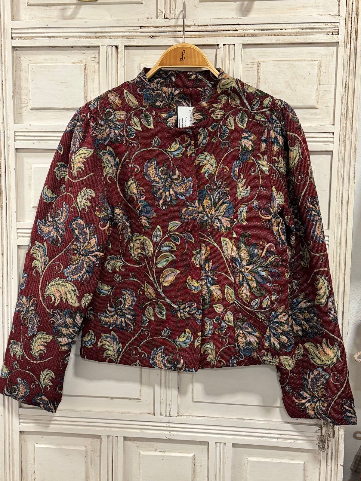 Chaqueta Cayetana burdeos