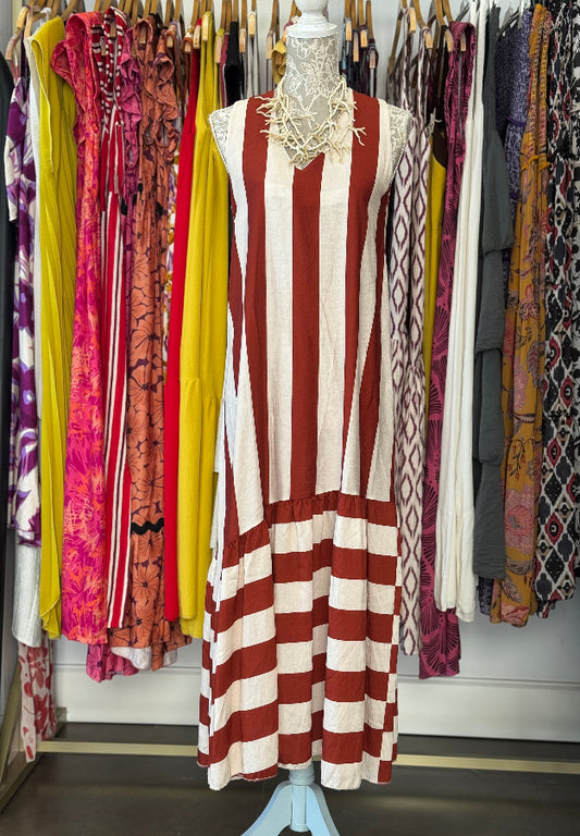 Vestido Marta marron
