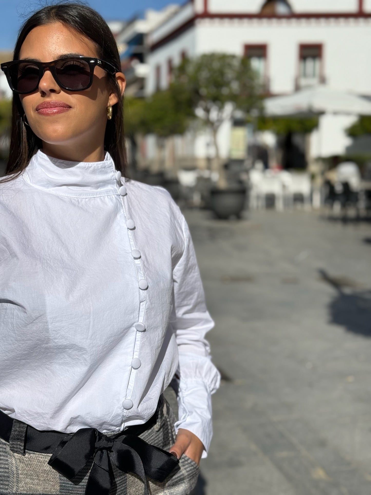 Camisa Sofía blanca