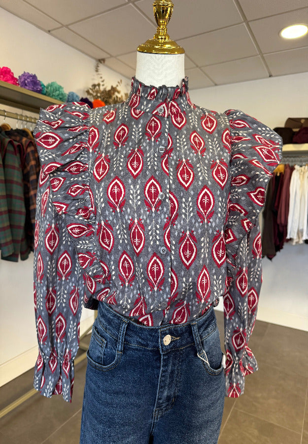 Camisa Alba Gris