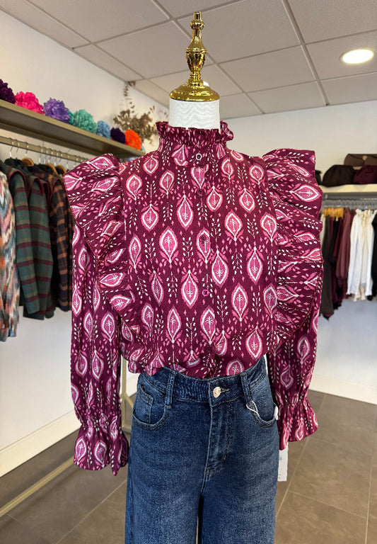 Camisa Alba Buganvilla