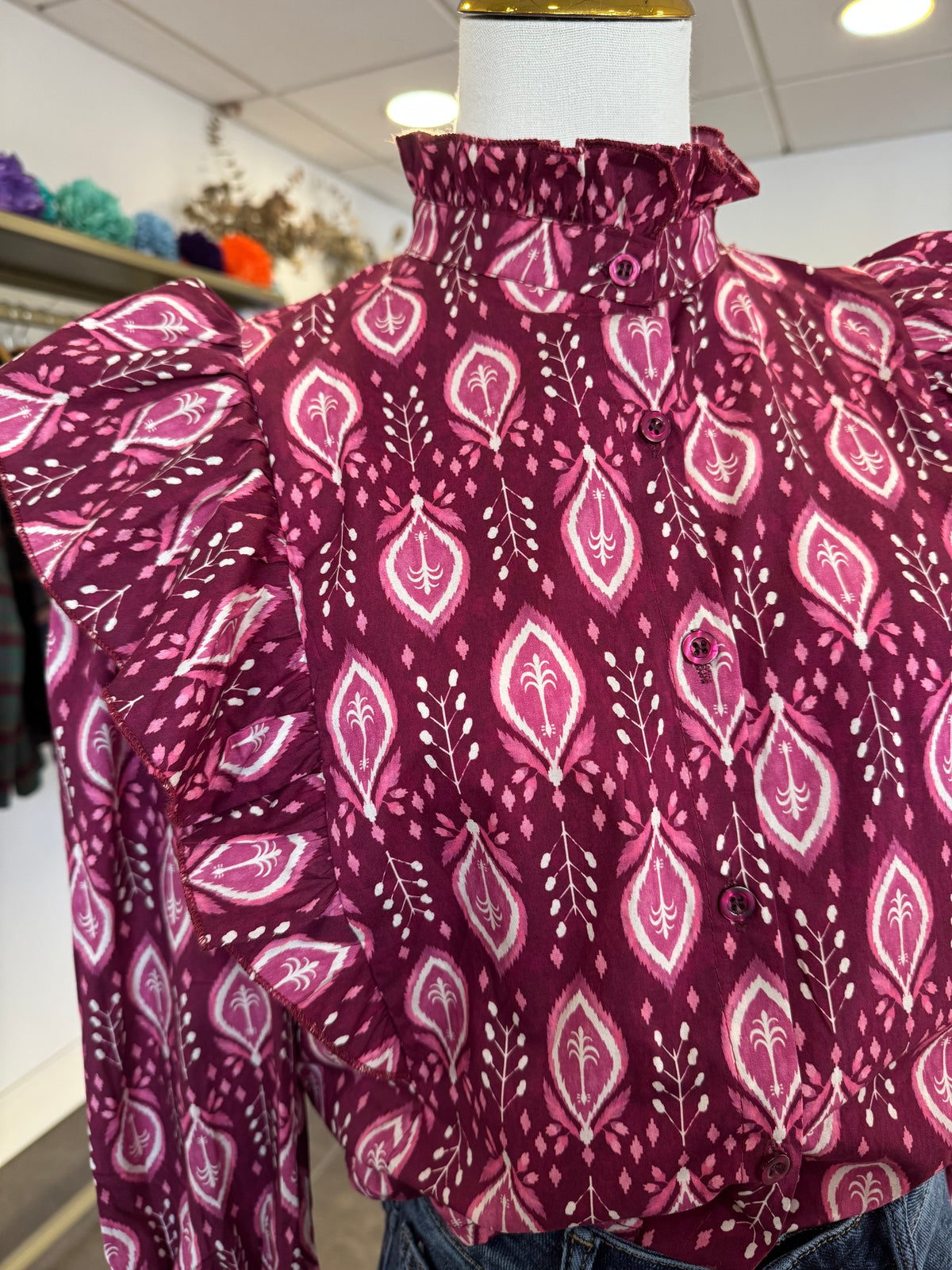 Camisa Alba Buganvilla