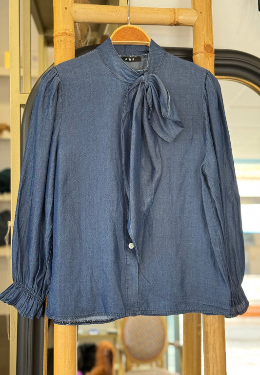 Camisa Vaquera Oscura