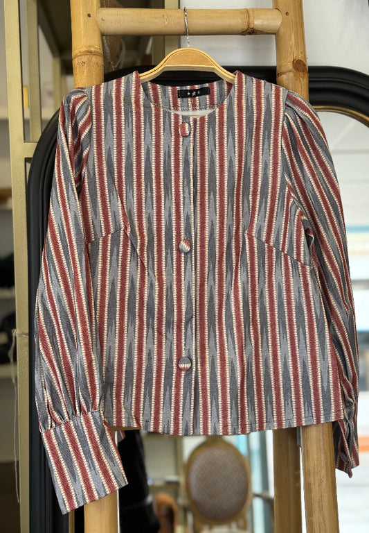 Chaqueta Leonor Azul y Roja