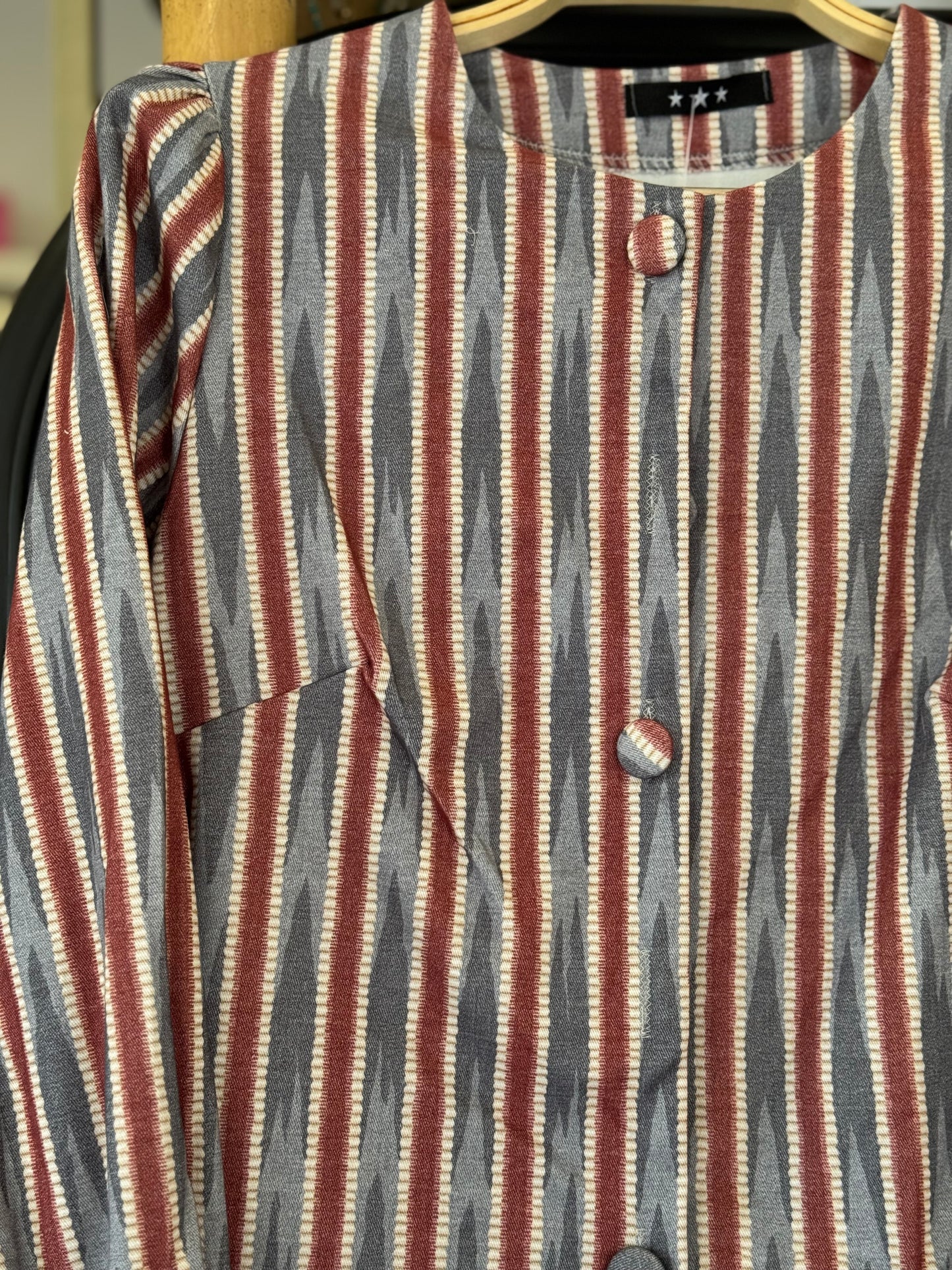 Chaqueta Leonor Azul y Roja