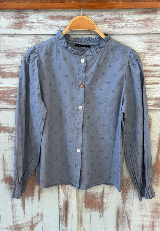 Camisa Lya celeste