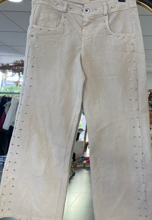 Pantalón Tacha Beige