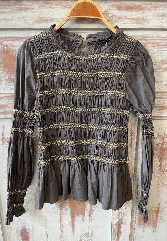 Blusa Africa Gris