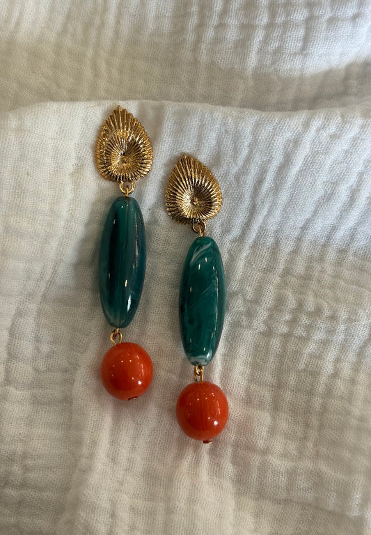 Pendiente Esperanza Verde