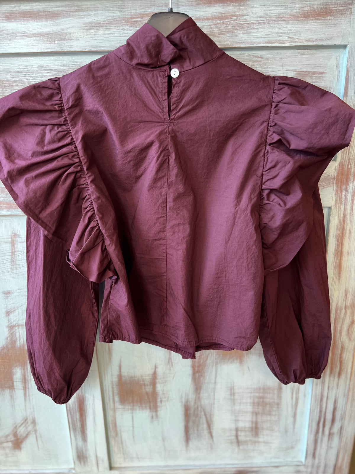 Camisa Victoria Burdeos