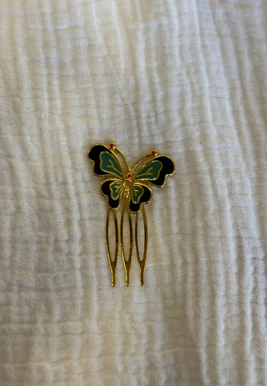 Peinecillo mariposa verdosa