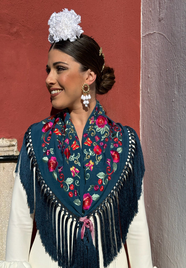 Mantón María petróleo