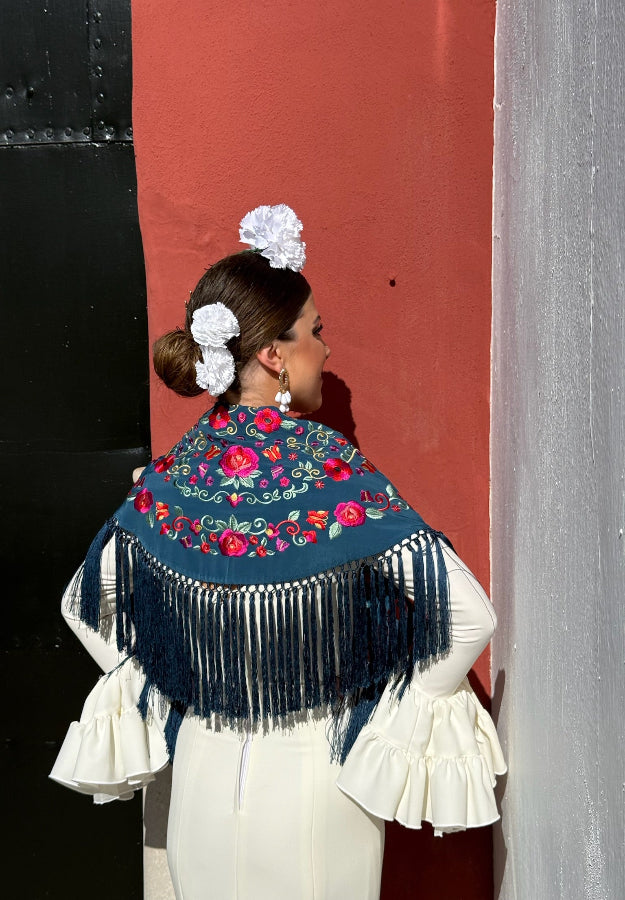 Mantón María petróleo