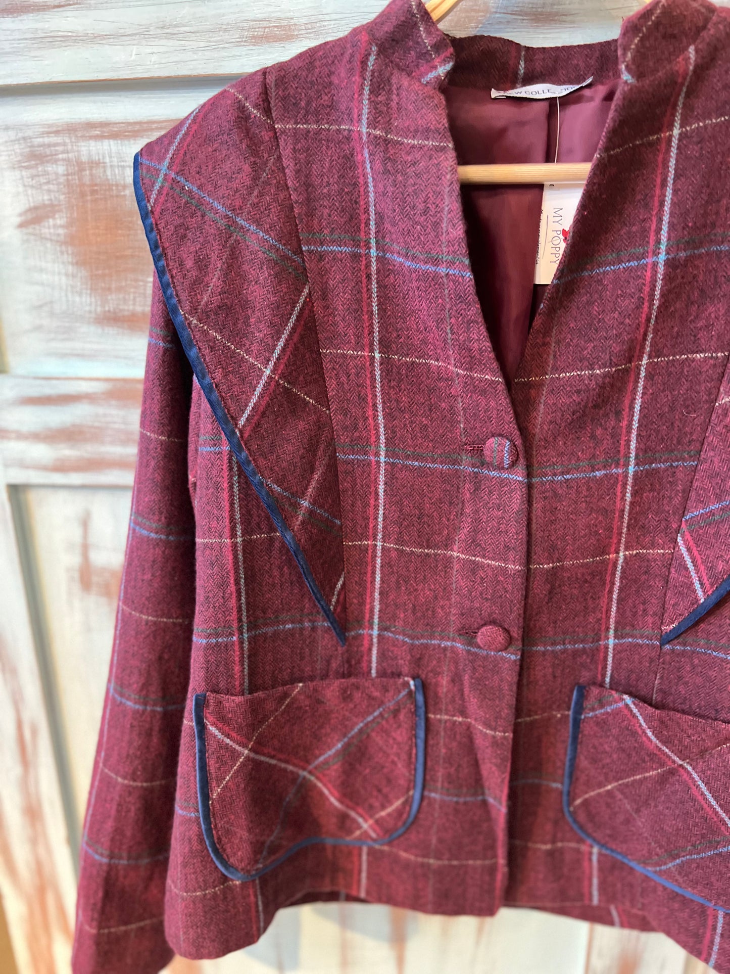 Chaqueta Lorena Burdeos