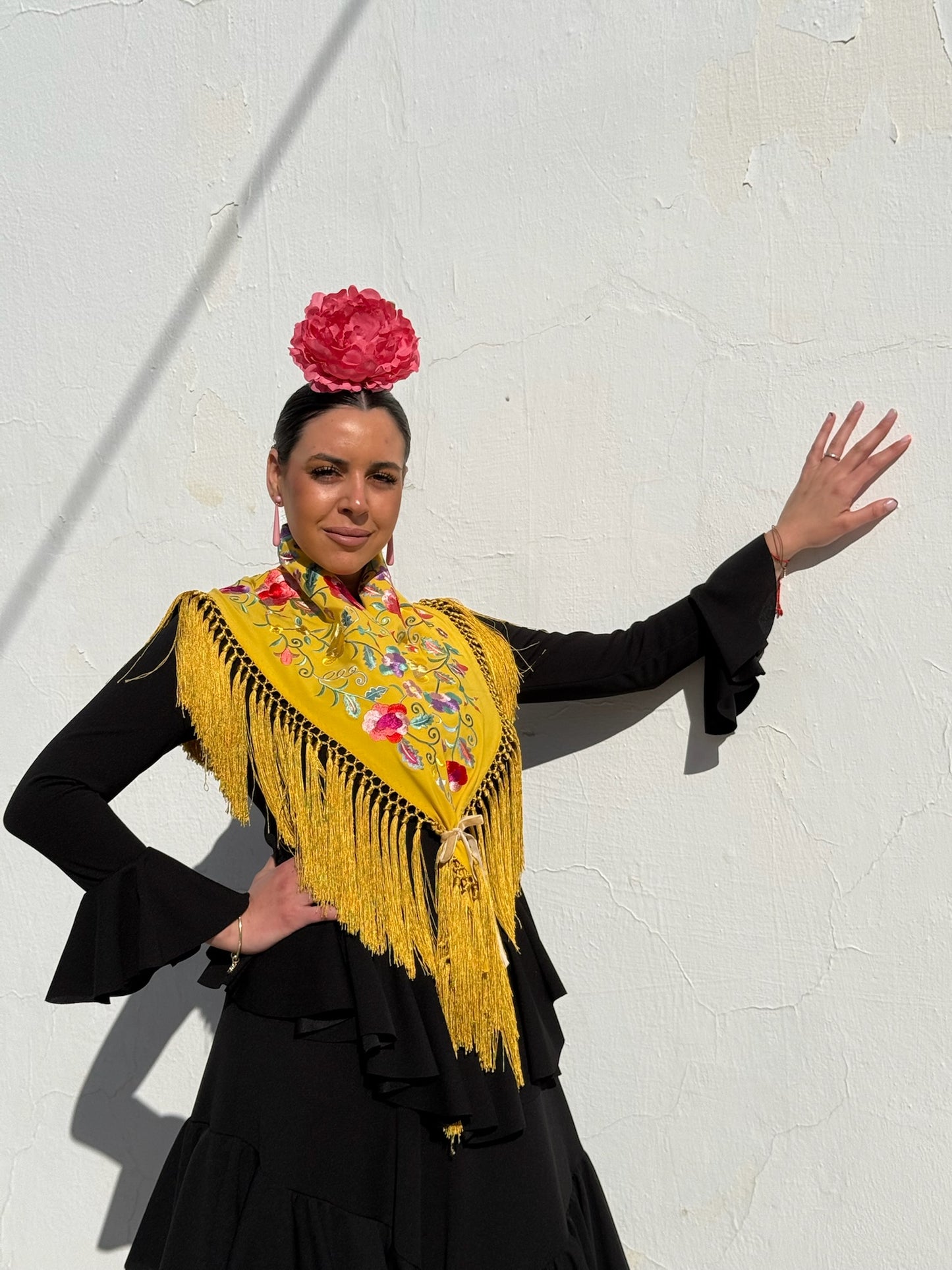 Traje flamenca Sevilla negro