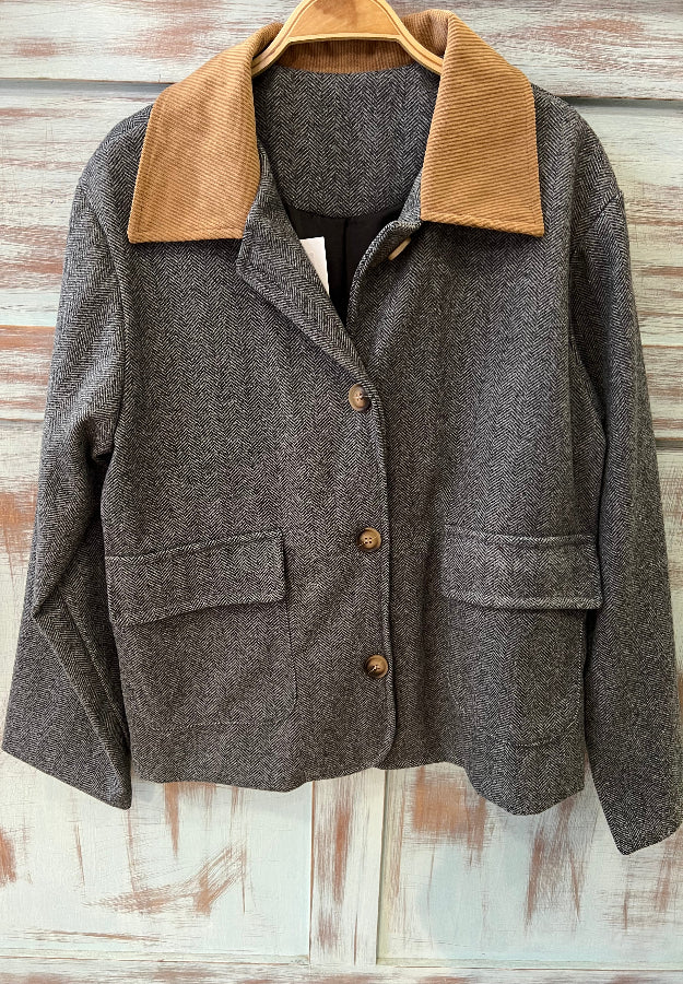 Chaqueta Victoria gris