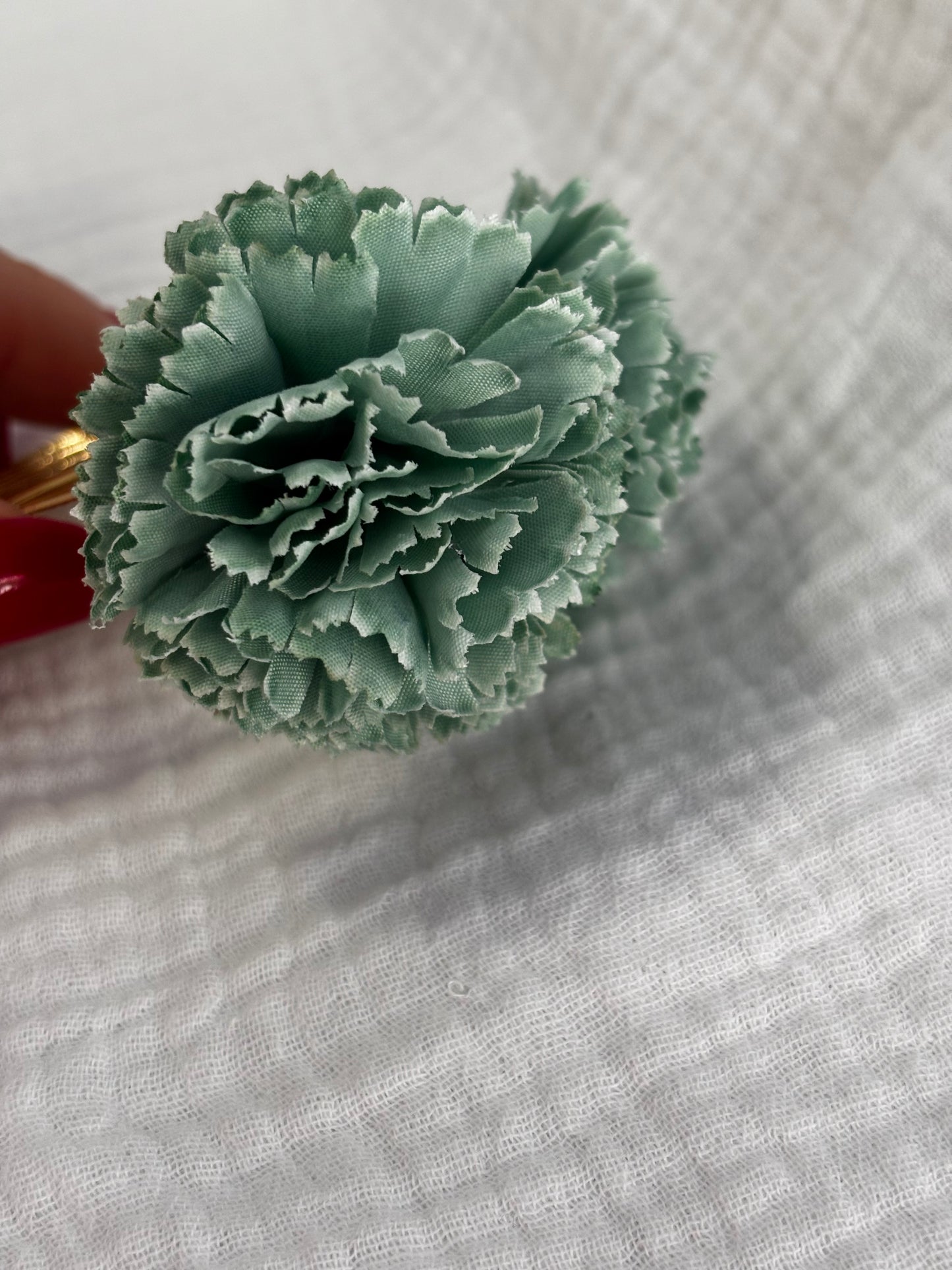 Peinecillo clavel verde agua