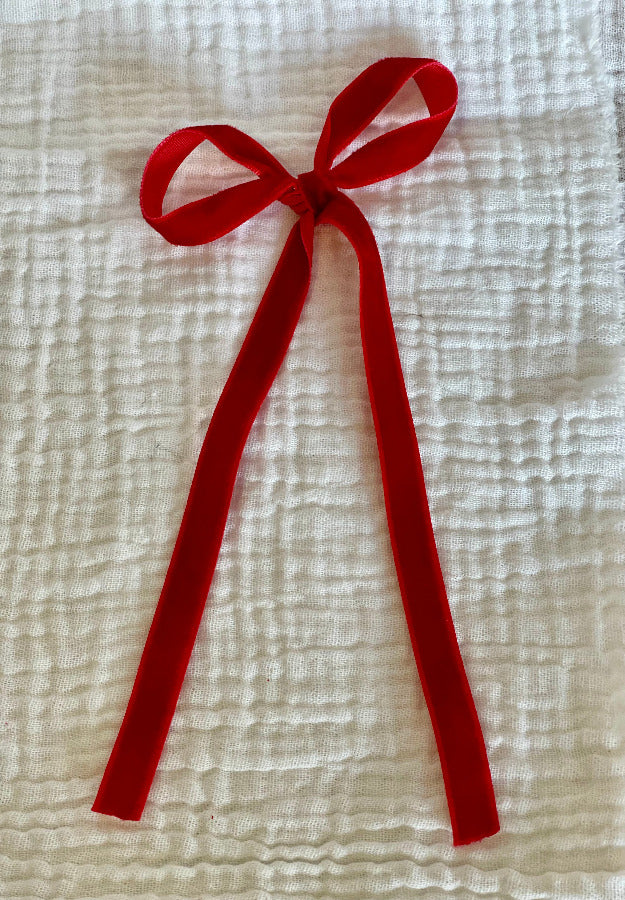 Lazo rojo para mantón