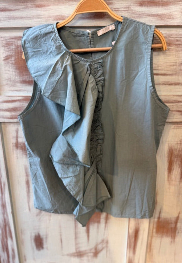 Blusa Mila verde agua
