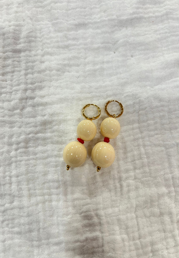 Pendiente Emma Beige