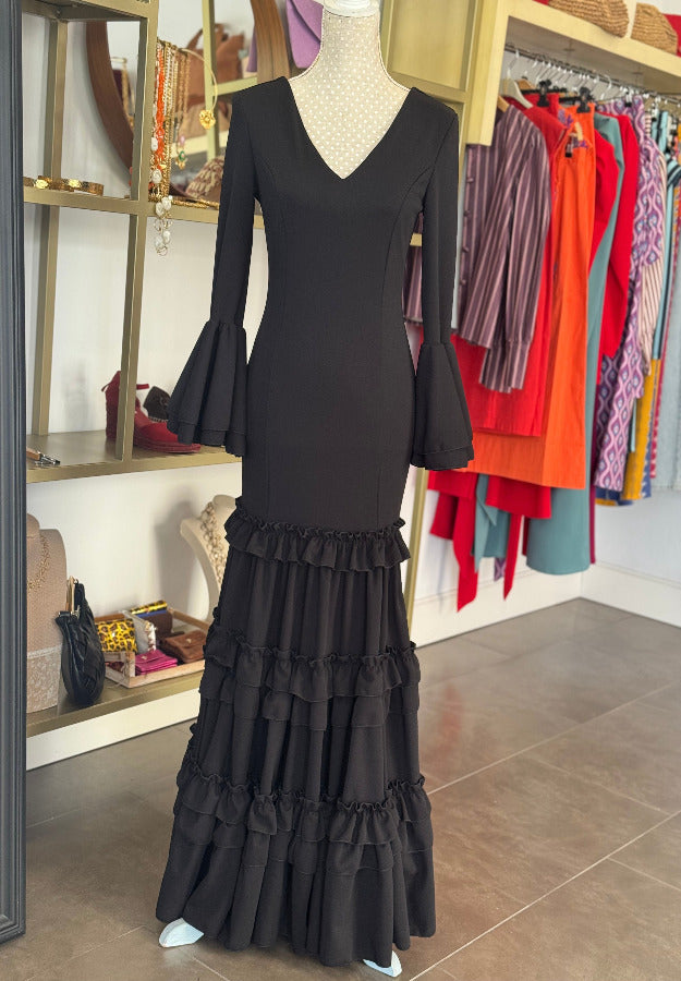 Traje Flamenca Irene negro