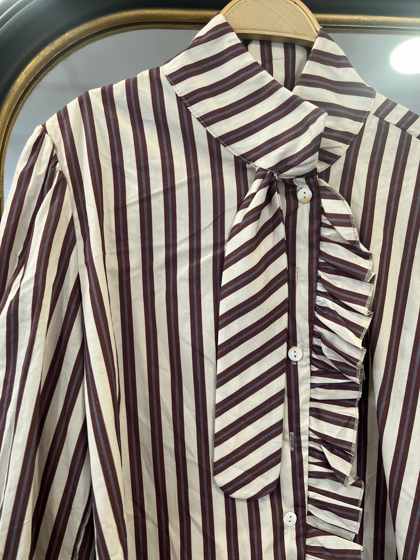 Camisa Carmen Morada