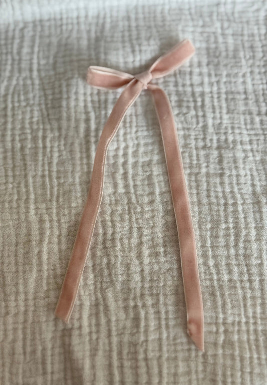 Lazo rosa bebé para mantón