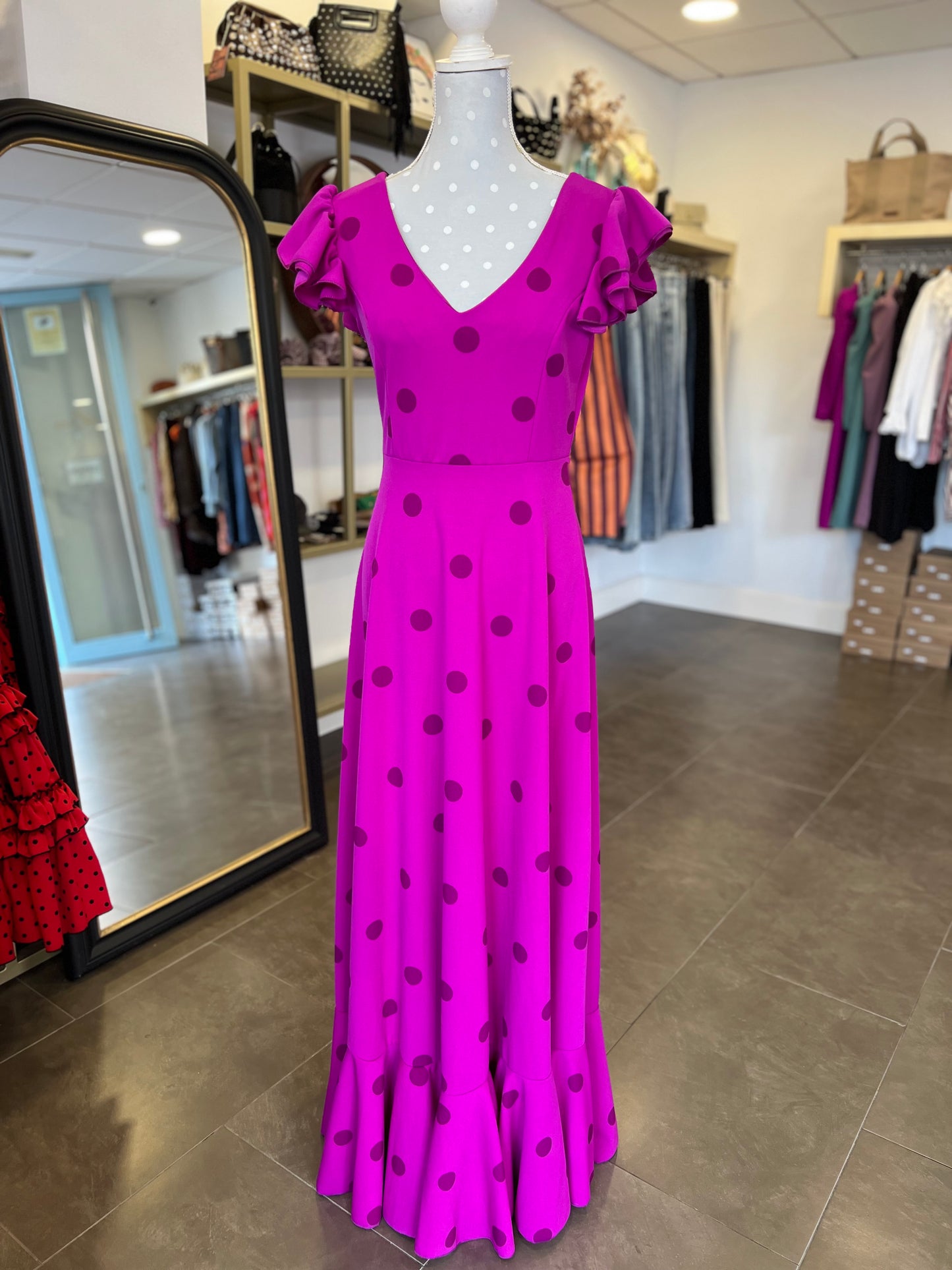 Bata Flamenca buganvilla