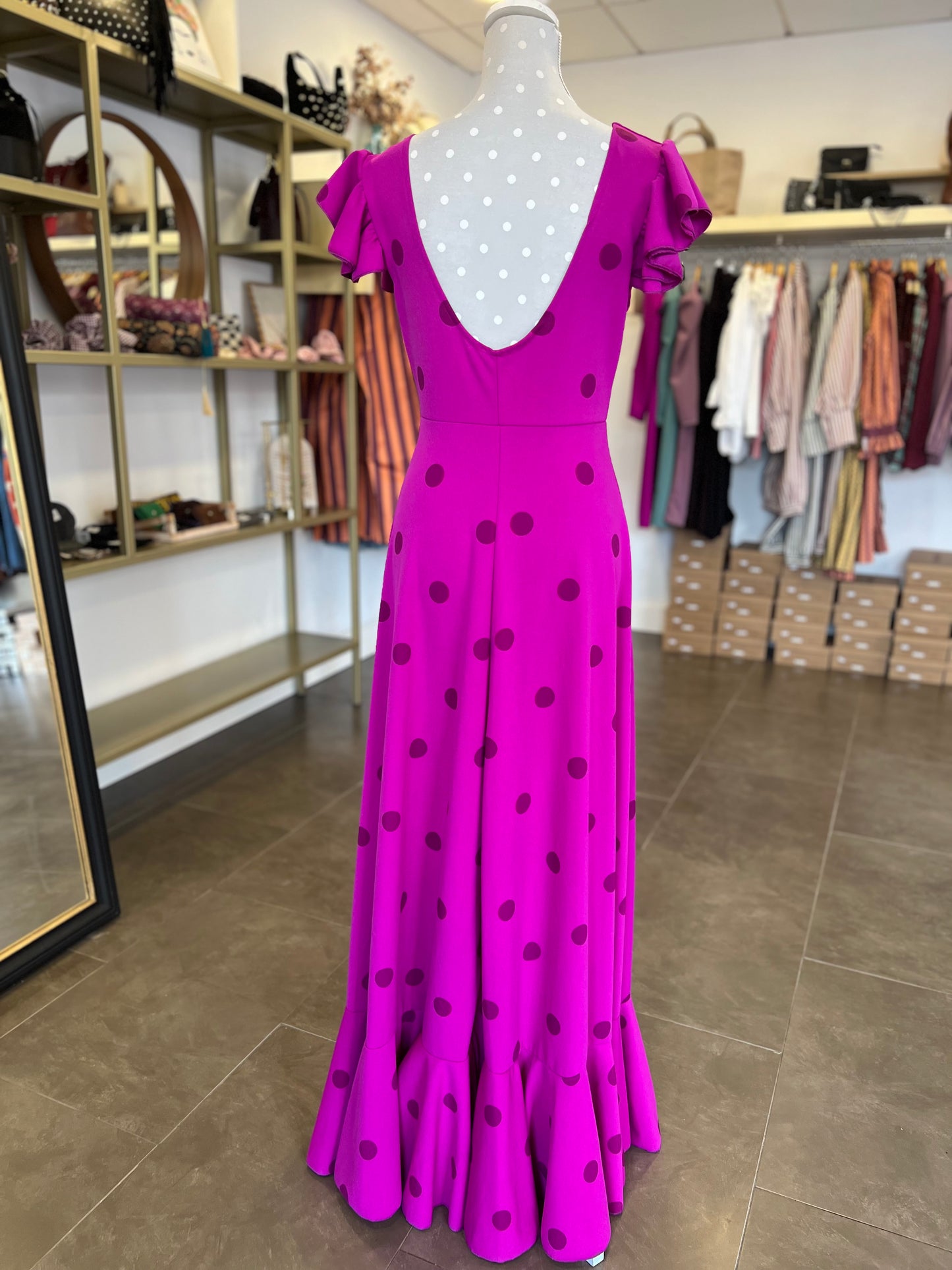 Bata Flamenca buganvilla