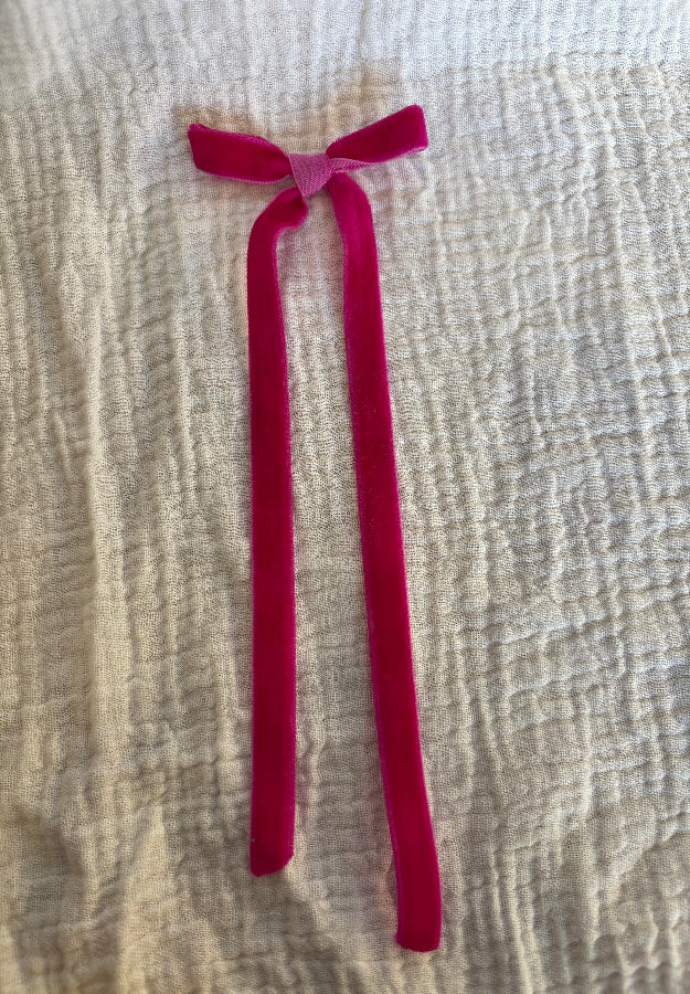 Lazo rosa fucsia para mantón