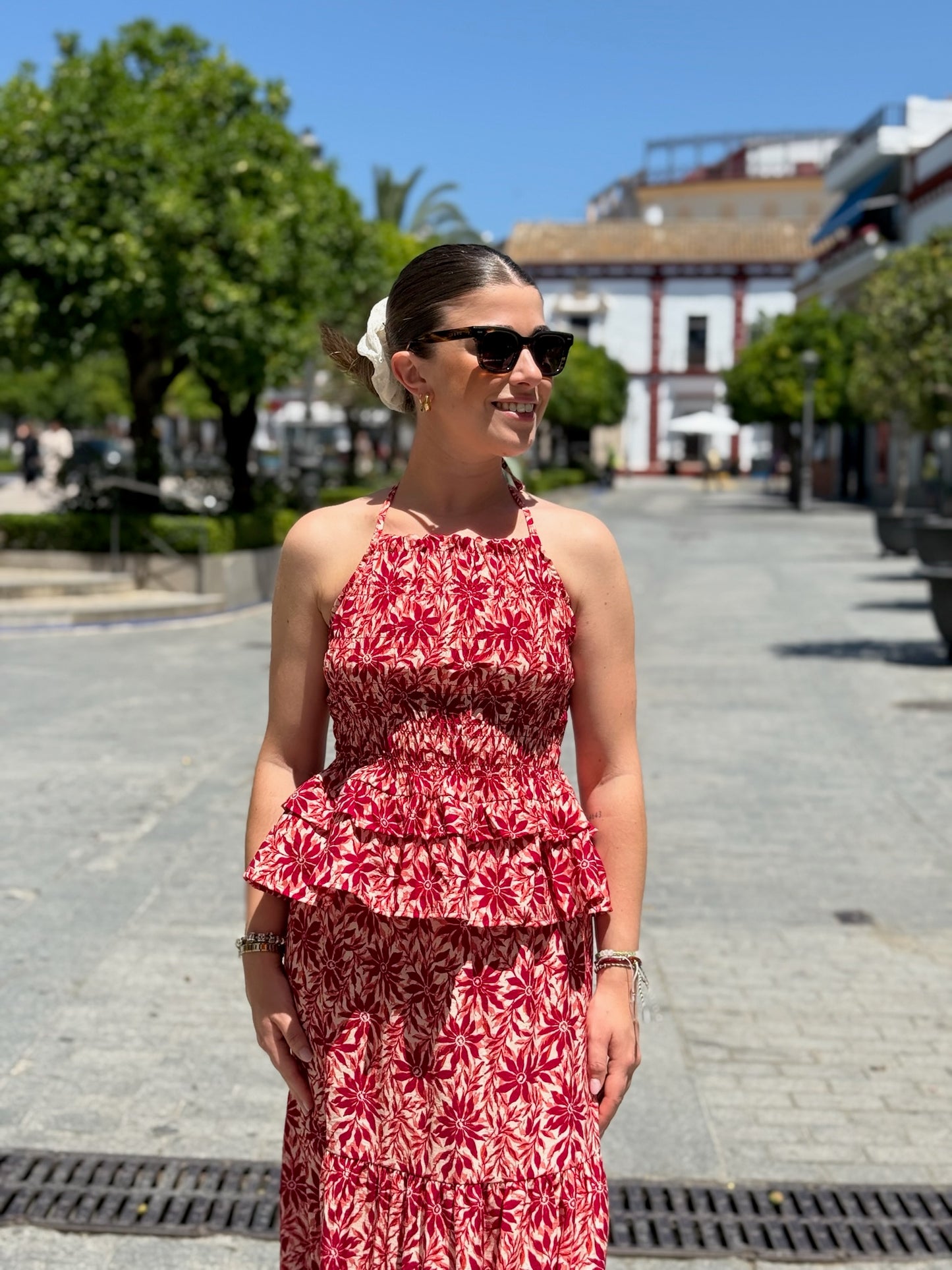 Conjunto María Granate y Coral