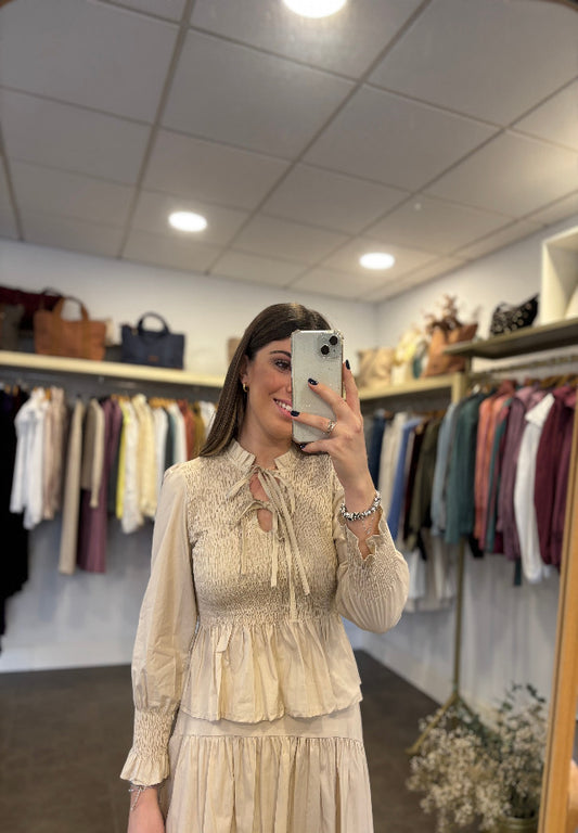 Blusa Noelia Beige