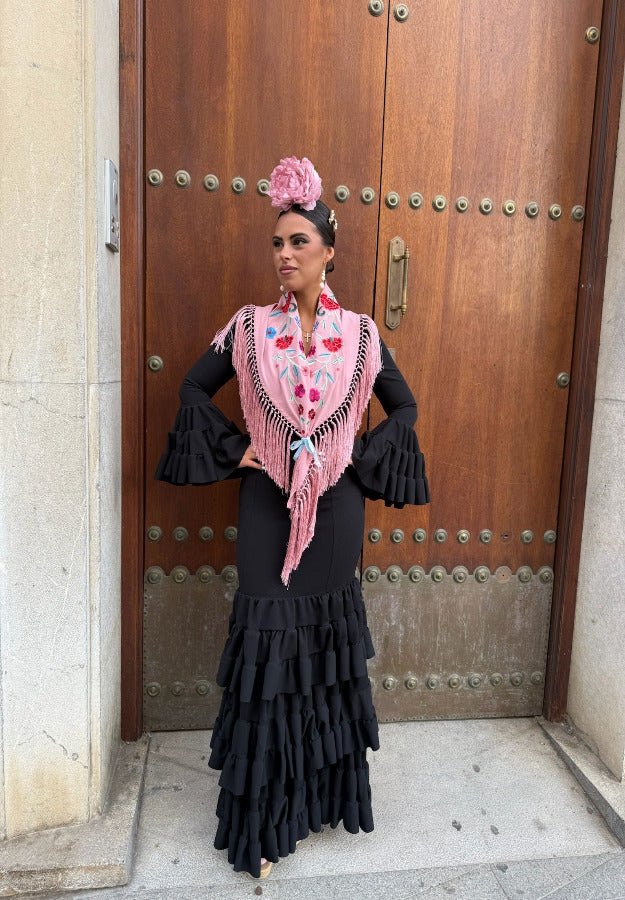 Traje Flamenca Pepa Negro