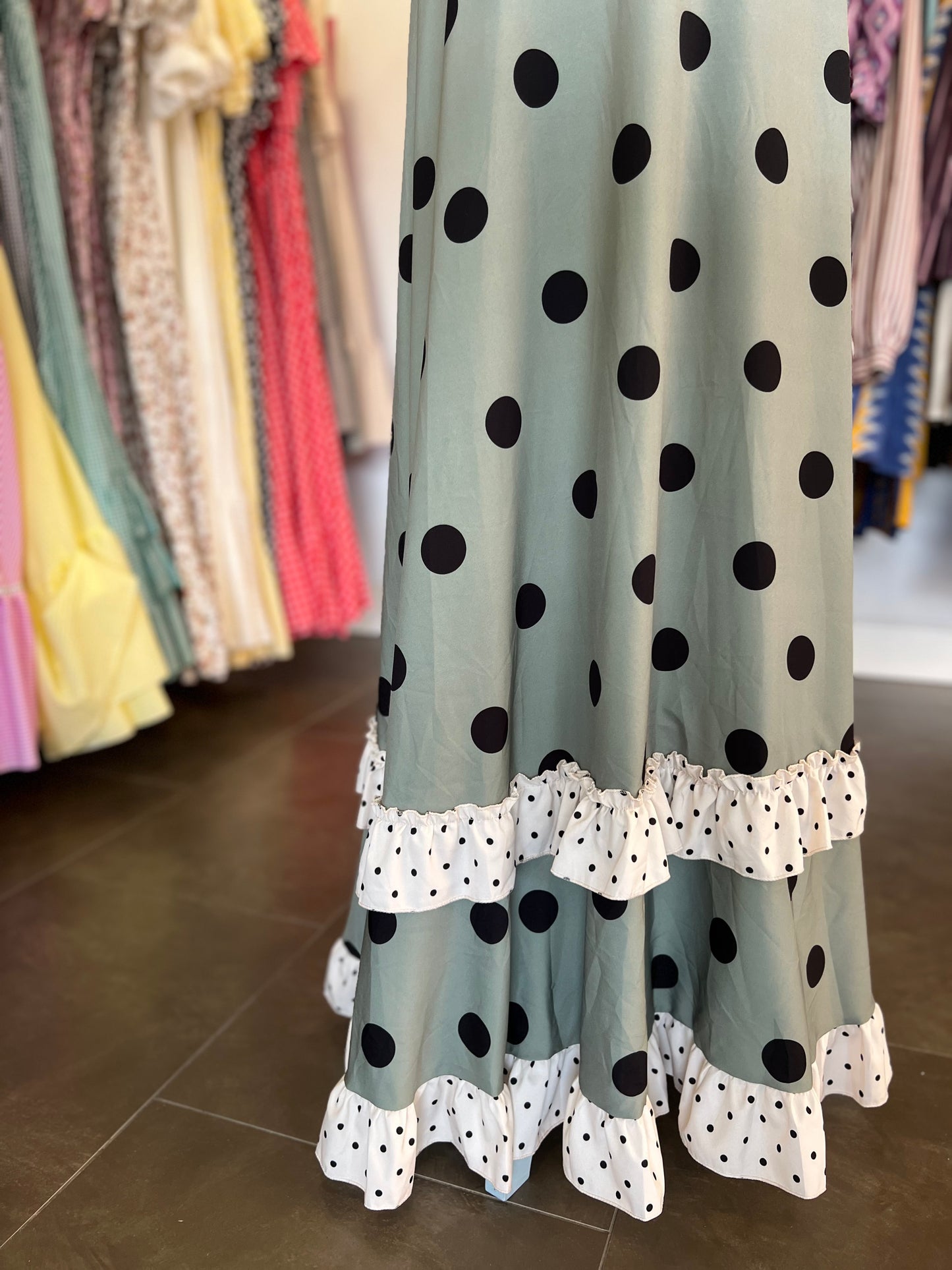 Bata Amapola Verde