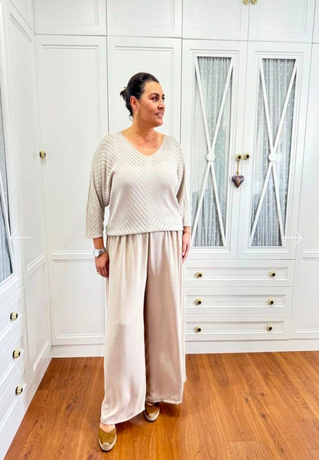 Pantalón Alicia beige