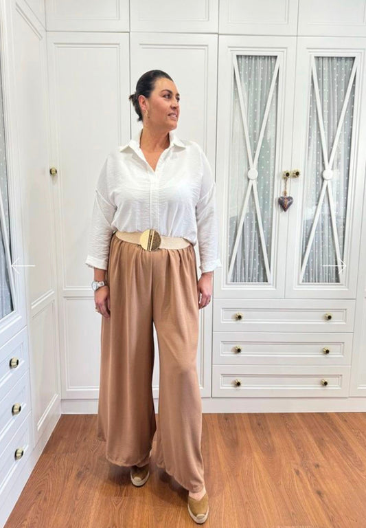 Pantalón Alicia camel