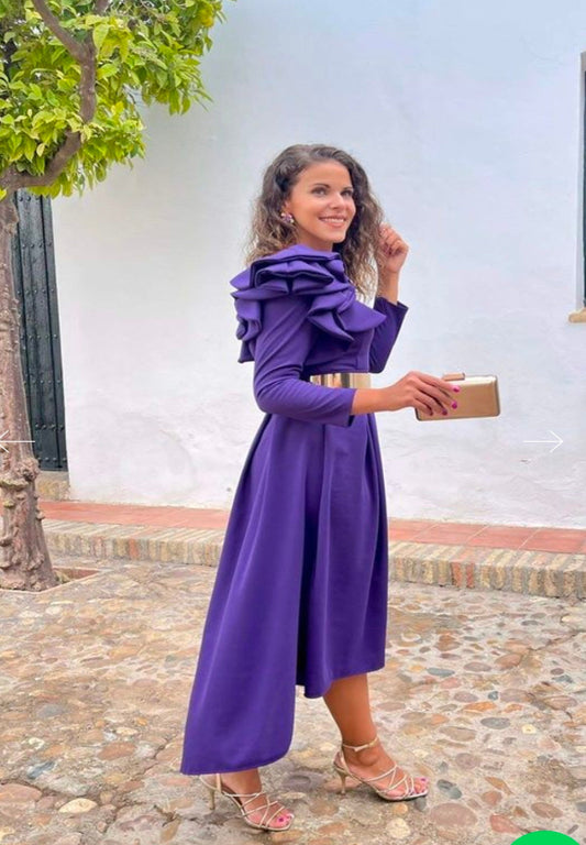 Vestido Victoria morado