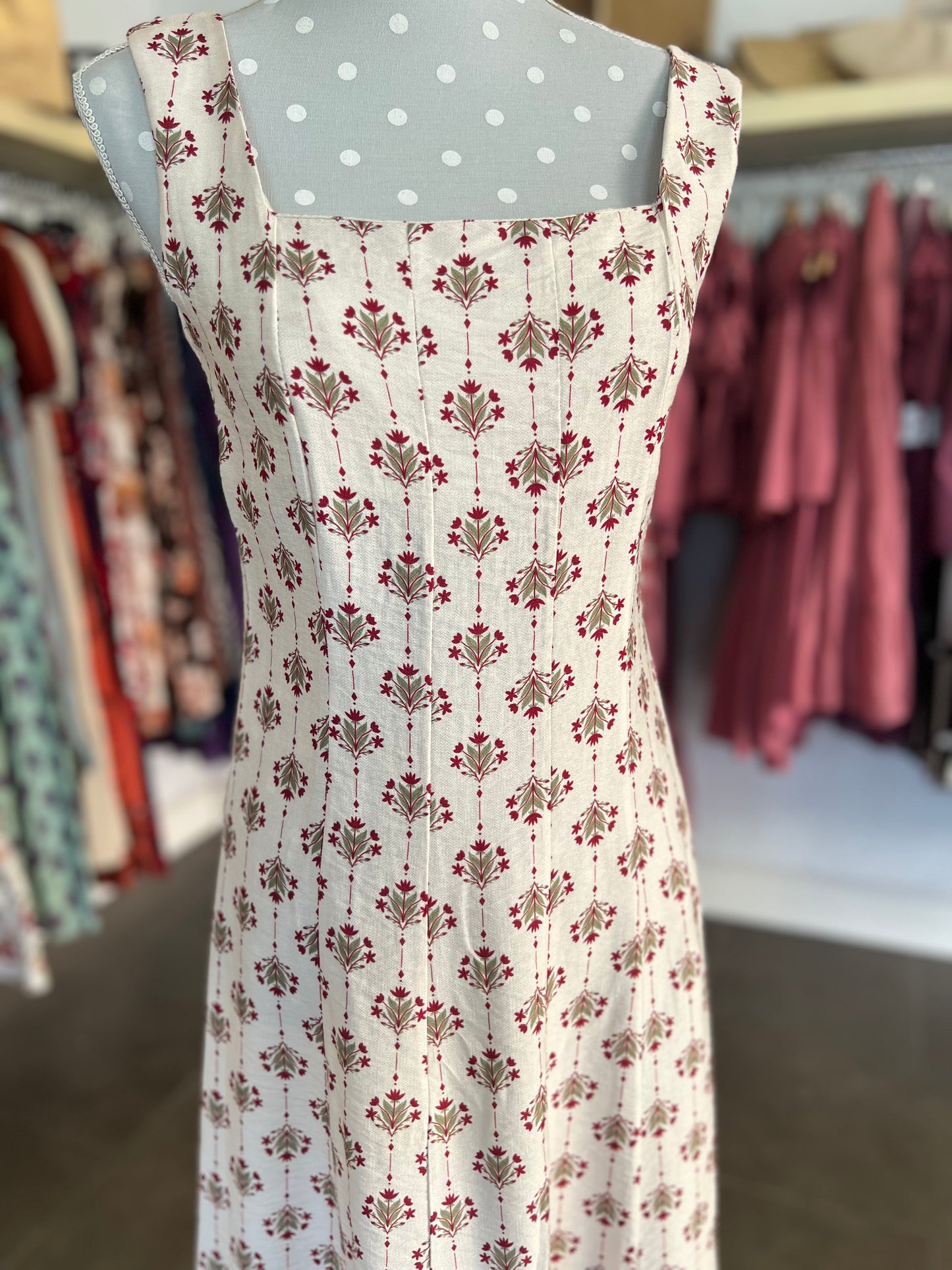 Vestido Amanda Beige